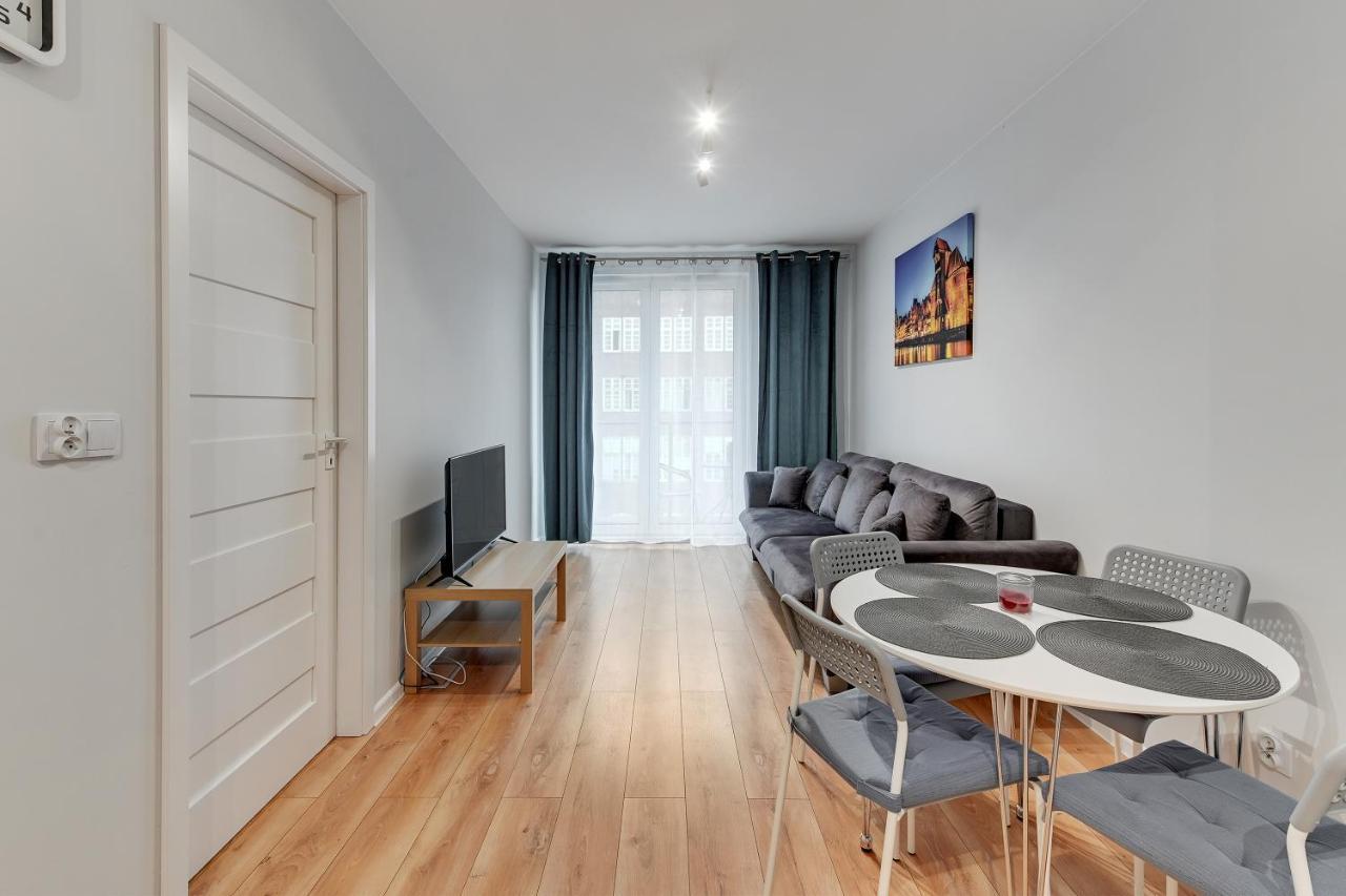 Gdansk Centrum - Apartament 4-Osobowy Z Balkonem ภายนอก รูปภาพ
