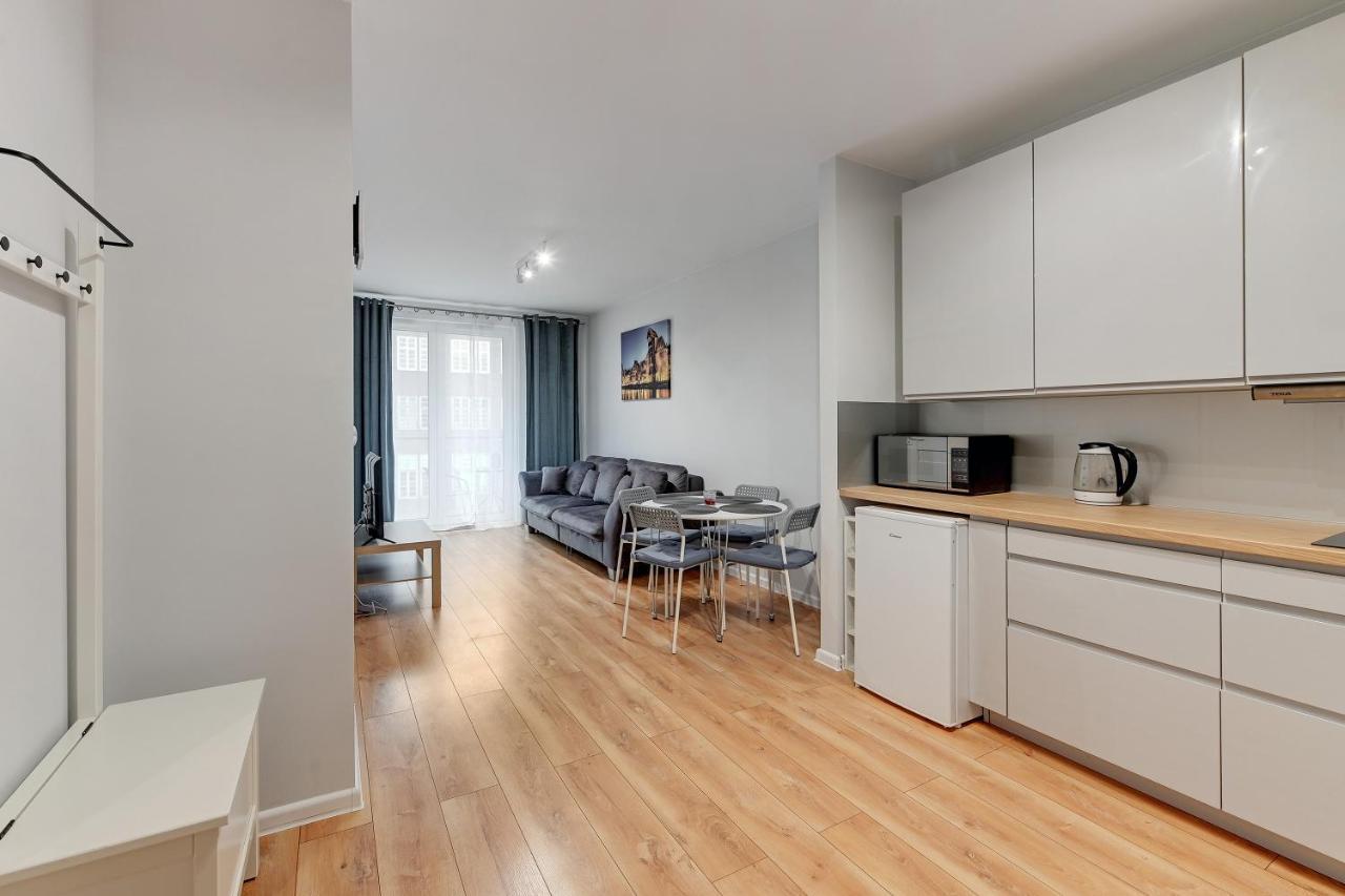 Gdansk Centrum - Apartament 4-Osobowy Z Balkonem ภายนอก รูปภาพ