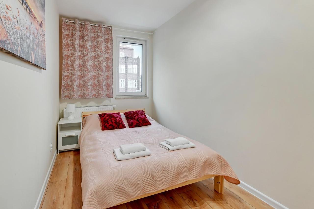 Gdansk Centrum - Apartament 4-Osobowy Z Balkonem ภายนอก รูปภาพ