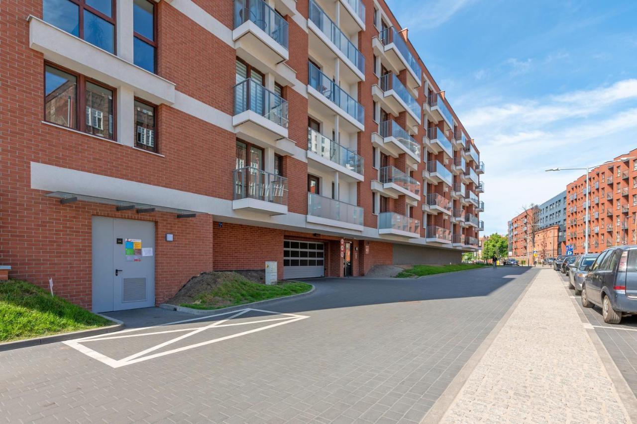 Gdansk Centrum - Apartament 4-Osobowy Z Balkonem ภายนอก รูปภาพ